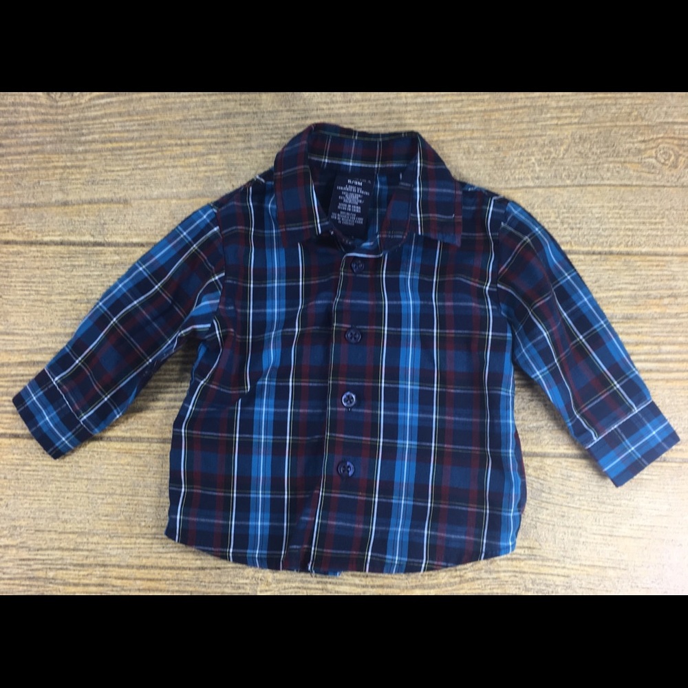 Nautica Infant Baby Boy Size 6-9 Months Shirt